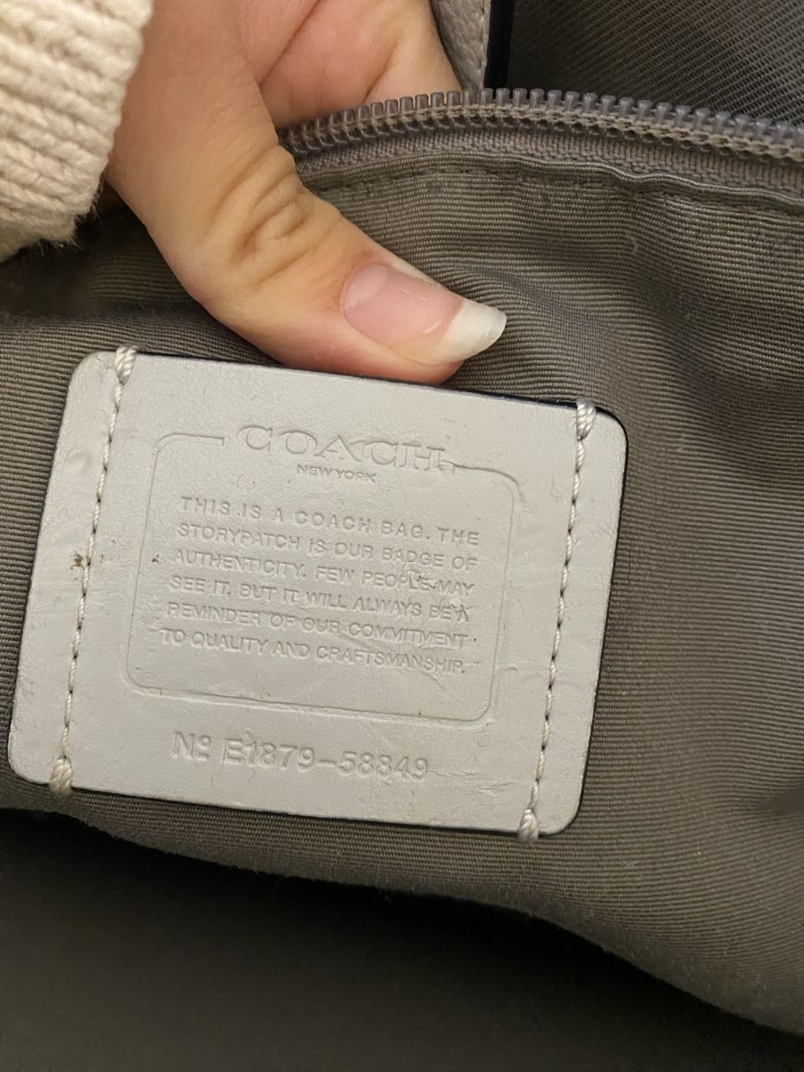 Coach Borse da donna: Elegante Coach Tasche Hellblau – Usato da Zürich venduto da yae56 3