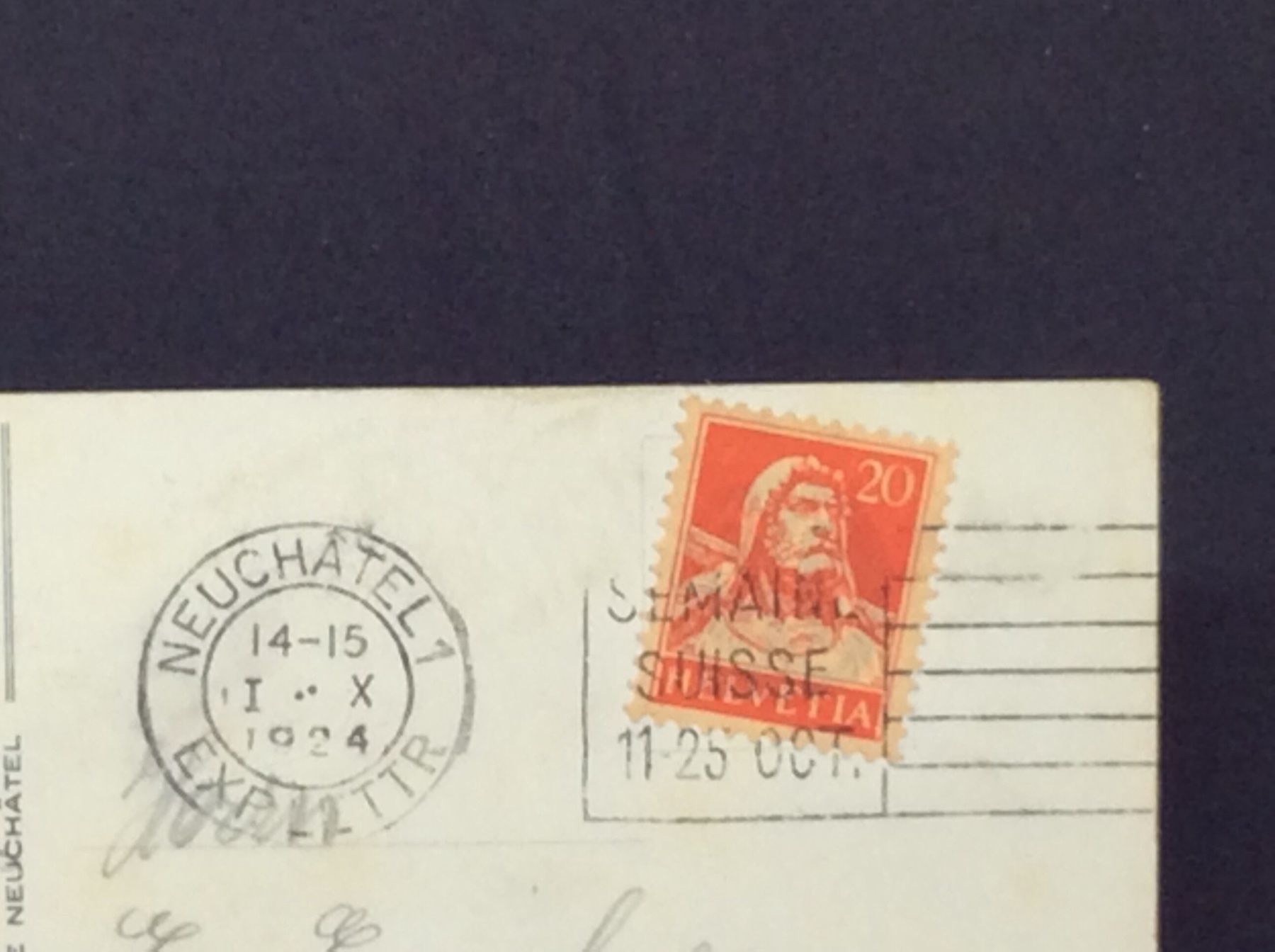 Cartoline postali: Neuchâtel et la trouée de Bourgogne – Usato da Widnau venduto da Brusi9 2