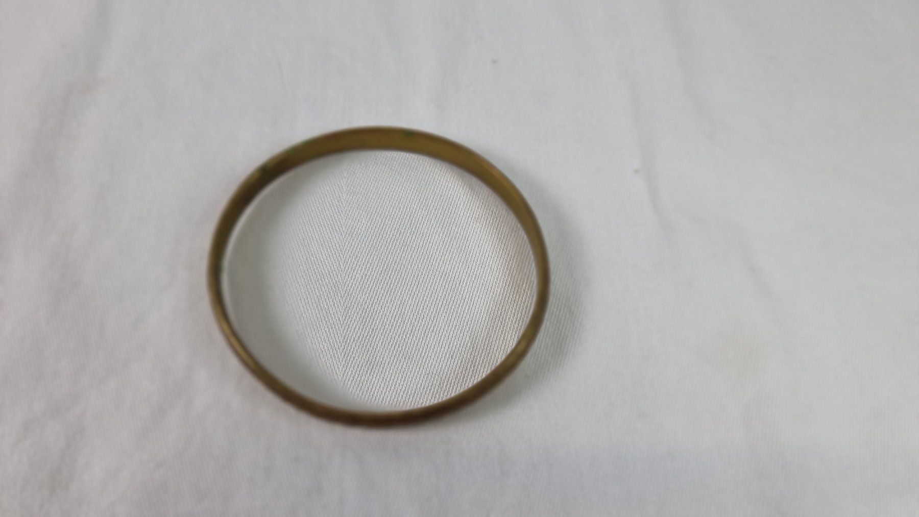 Bracciali & Braccialetti: Schicker Vintage Messing Armreif graviert 593 – Usato da Wald ZH venduto da Martin79 1
