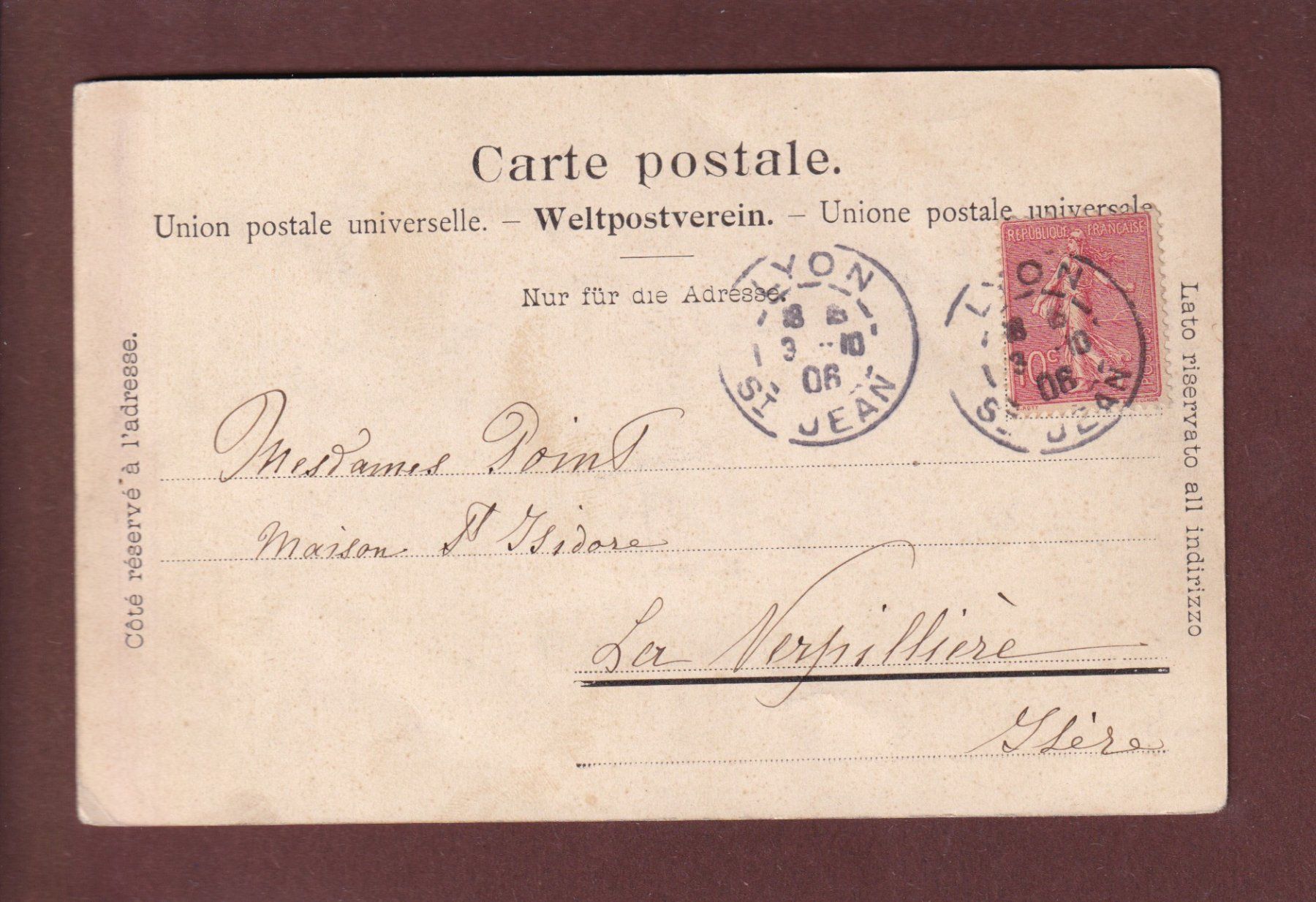 Cartoline postali: MÜRREN - 1906 – Usato da Pully venduto da nicecards 1