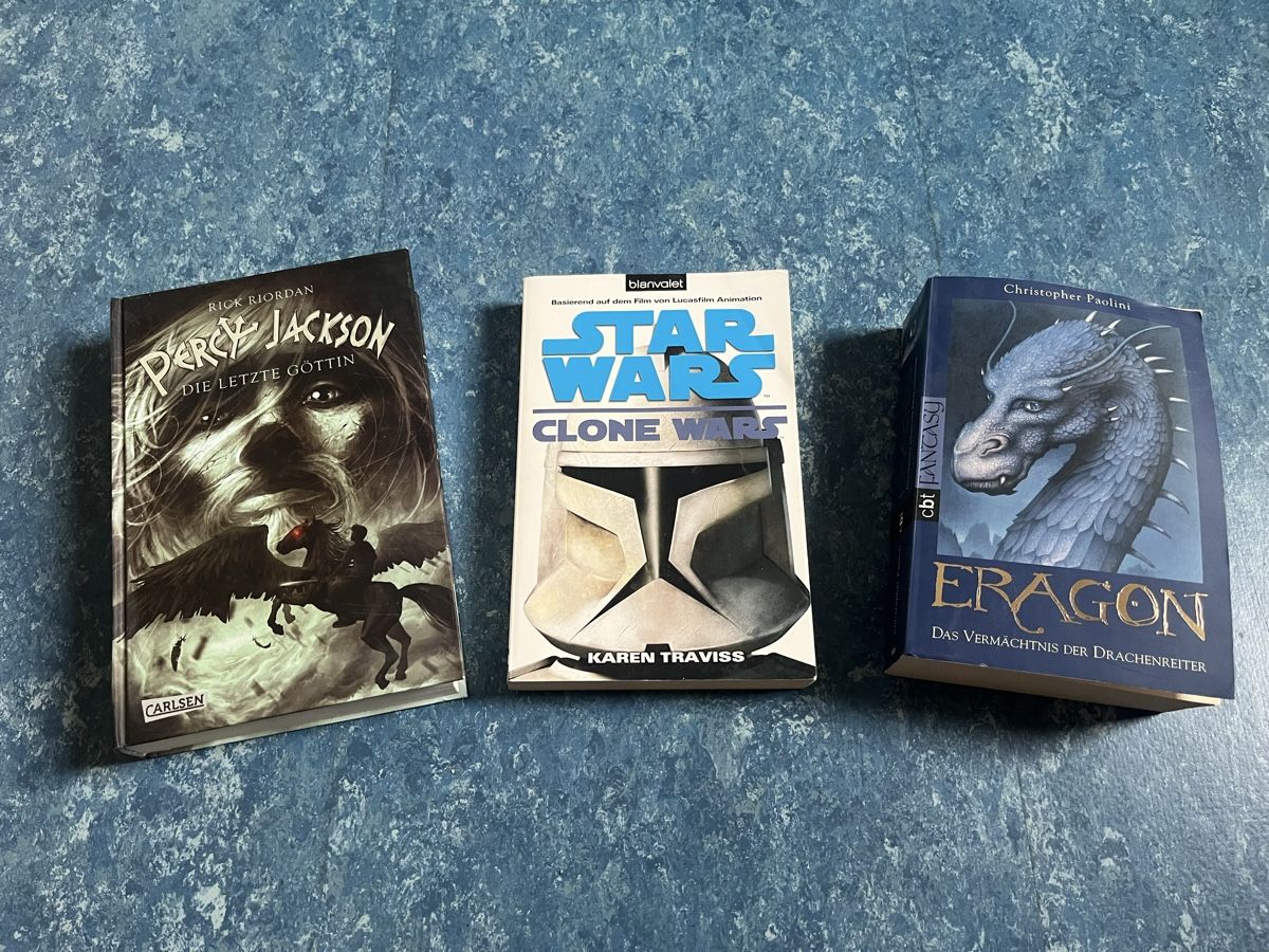 Bücher: Bücher: Percy Jackson, Star Wars, Eragon – Gebraucht aus Grenchen von Shyla1611