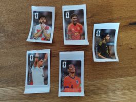 Sammelbilder Fussball WM 5 Stk. Coca Cola