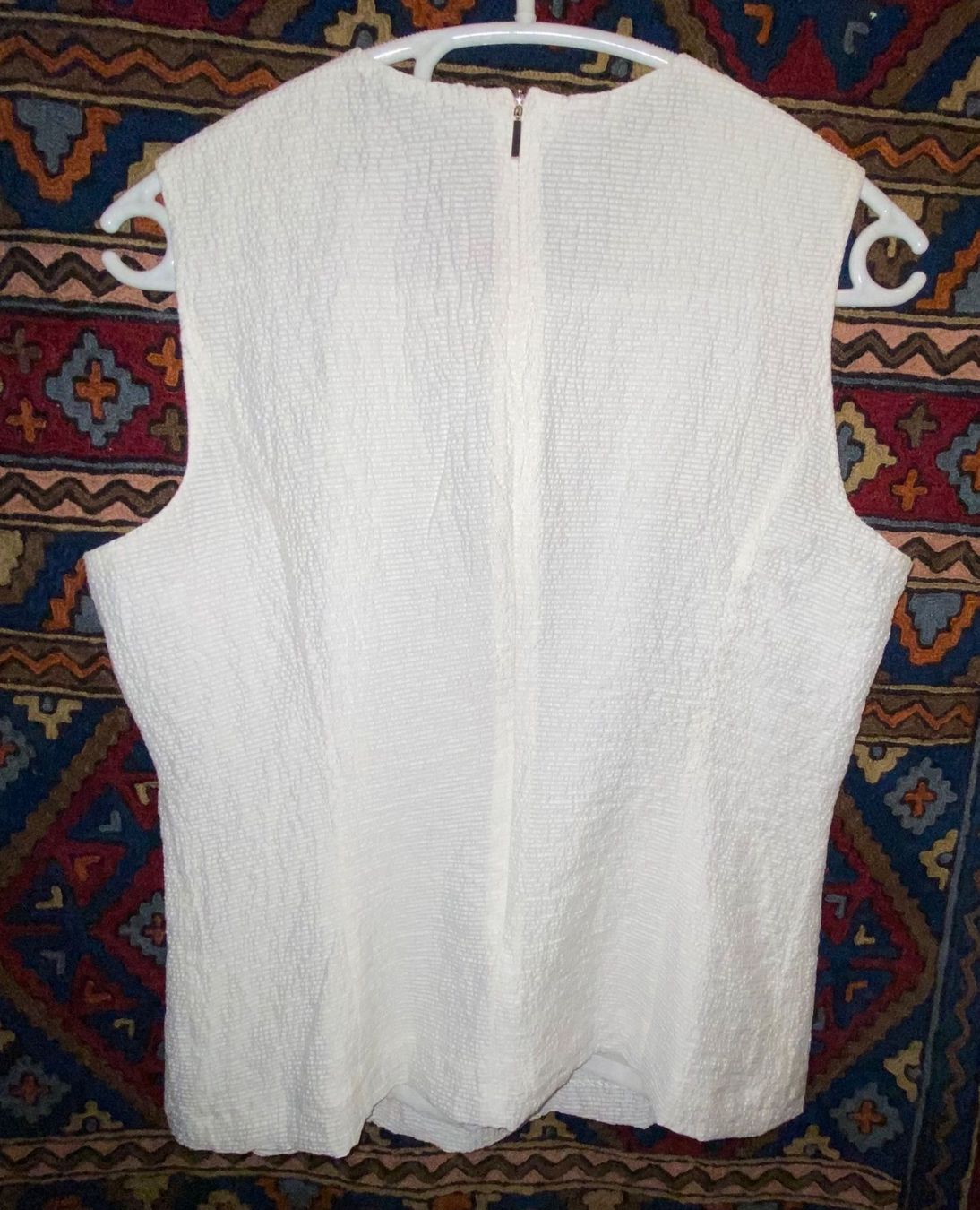 Esprit Tops: Top blanc ESPRIT col rond taille 36 – Gebraucht aus Veyrier von Leilazizou 1