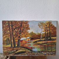 Schönes Bild ohne Rahmen, Herbst, Wald
