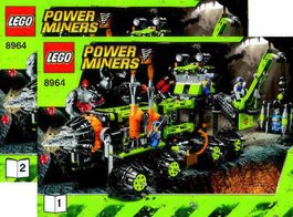 ⛏️⚡ LEGO® Power Miners – Titanium Command Rig (8964) 💎