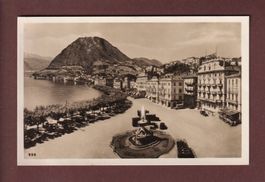 LUGANO - Fontana Bossi - 1933