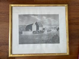 Orellfüssli-Stich  "Papiermühle" (Zürich)