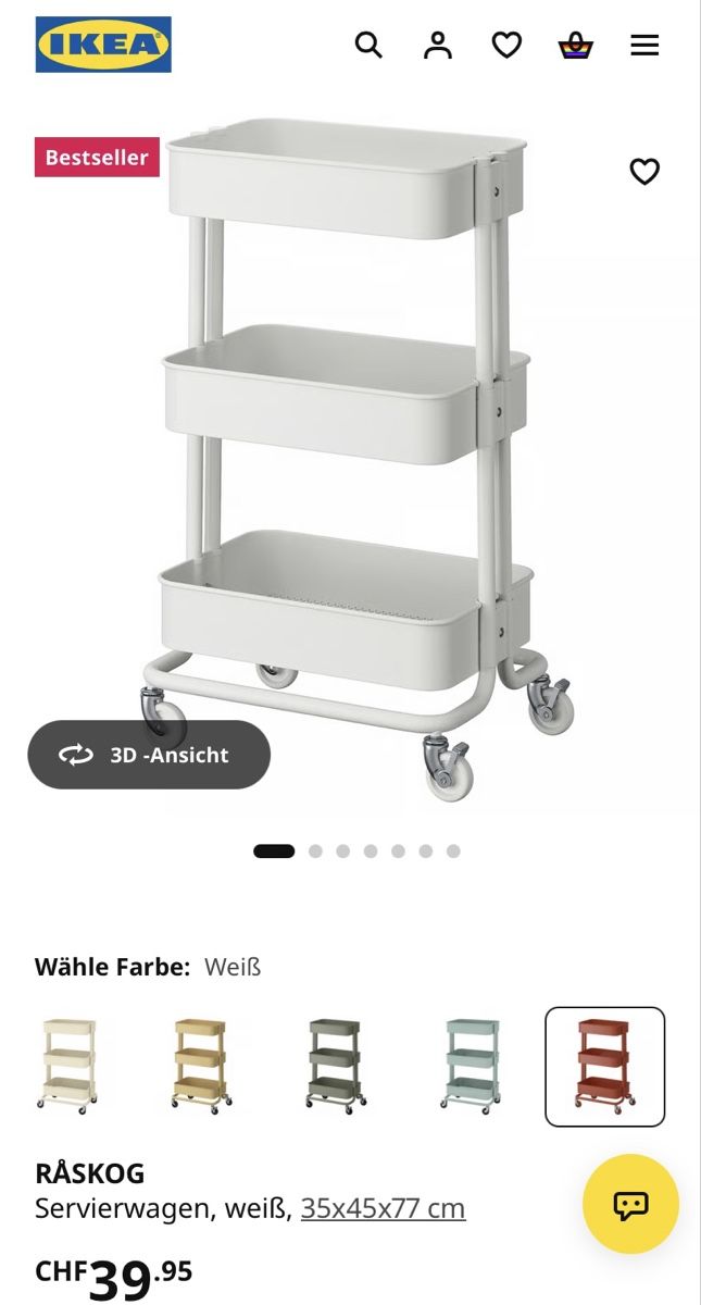 Ikea Dessertes: Ikea Raskog – D'occasion à Luzern par publikum 2