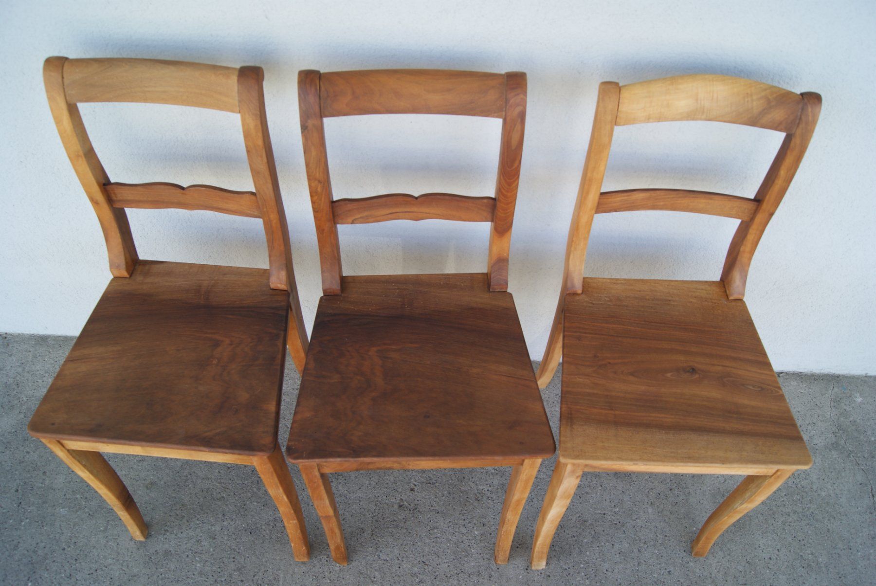 Chaises: 3 Biedermeierstühle Nussbaum – D'occasion à Schafisheim par ds.roth 2