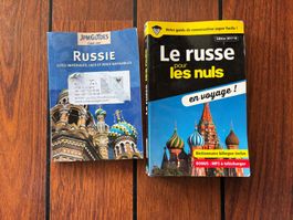 Lot 2 livres — Guide de voyage + "Le russe pour les nuls"