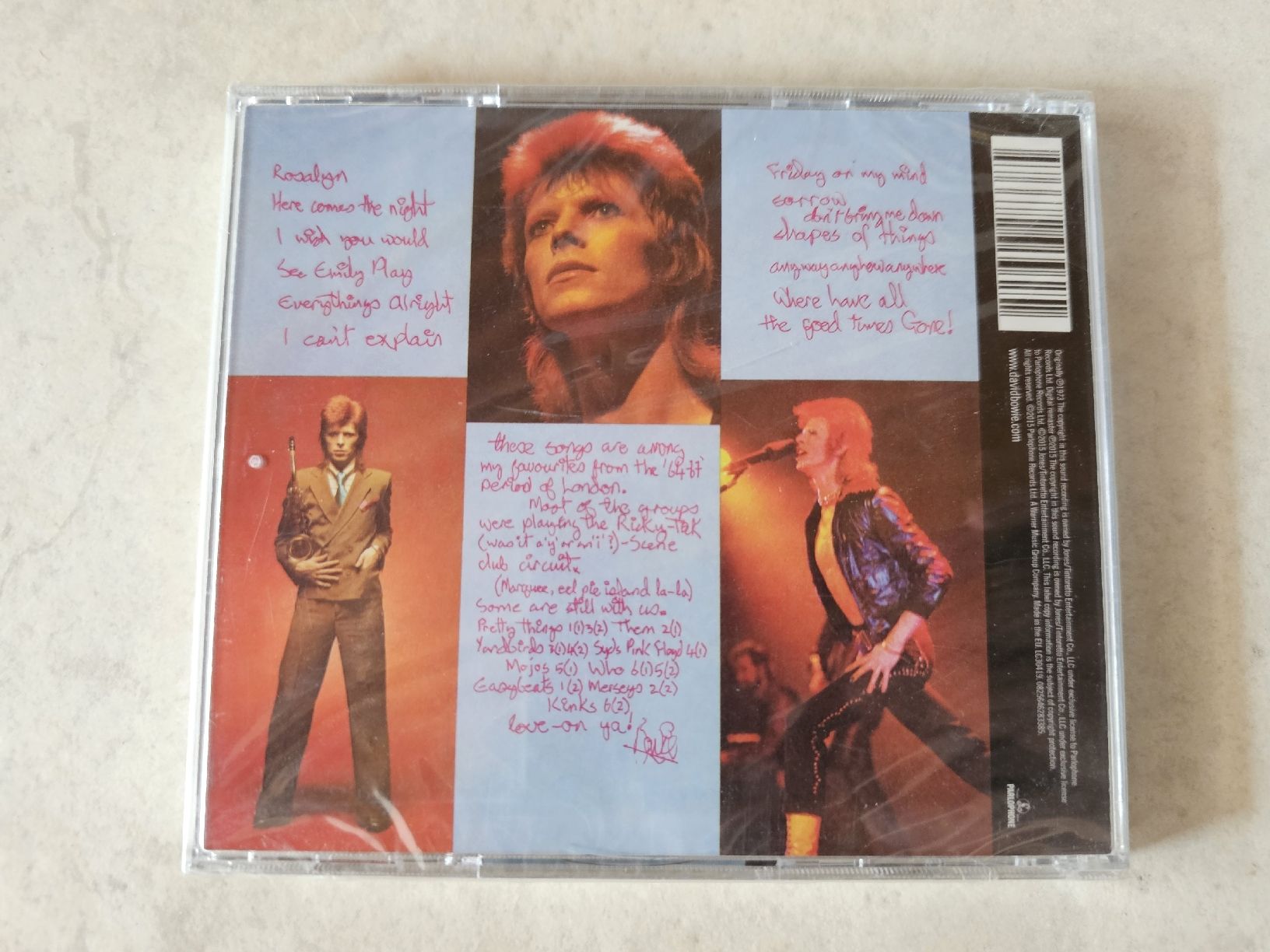 CD: David Bowie  -  Pinups  /  Fabrikneu – Nuovo e nell'imballaggio originale da Schneisingen venduto da backstore24 1