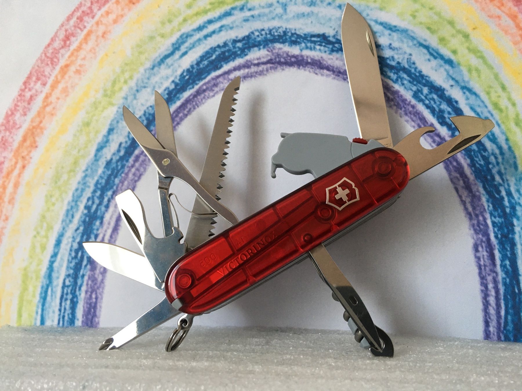 Victorinox Coltelli tascabile: VICTORINOX - Huntsman Lite - Sackmesser – Usato da Andwil SG venduto da Rainboli