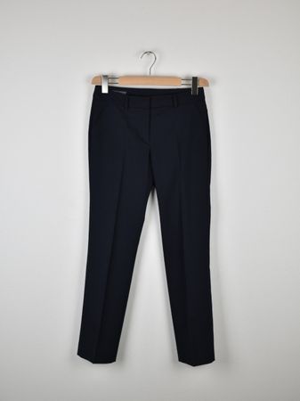 S.Oliver Premium Bundfaltenhose Gr.34, dunkelblau