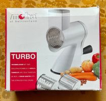 MoHa Turbo Trommelreibe, neuwertig, inkl. Zubehör