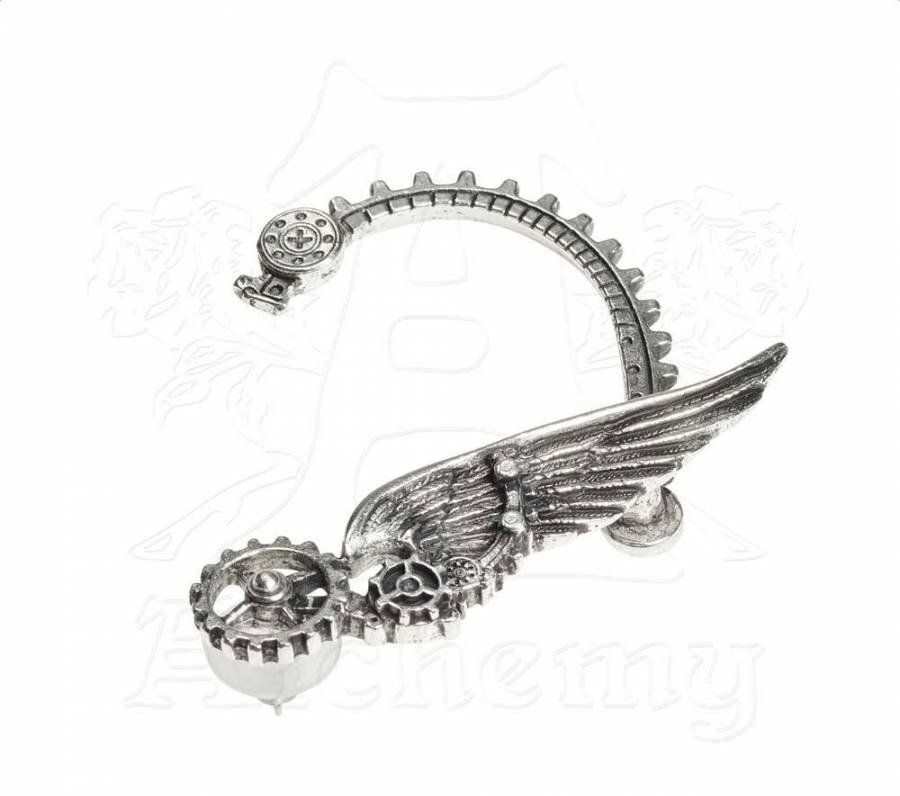 Ohrringe & -stecker: Alchemy: Ohrklammer "Icarus" Steampunk – Neu und originalverpackt aus Roggwil TG von Chevalier_69 1