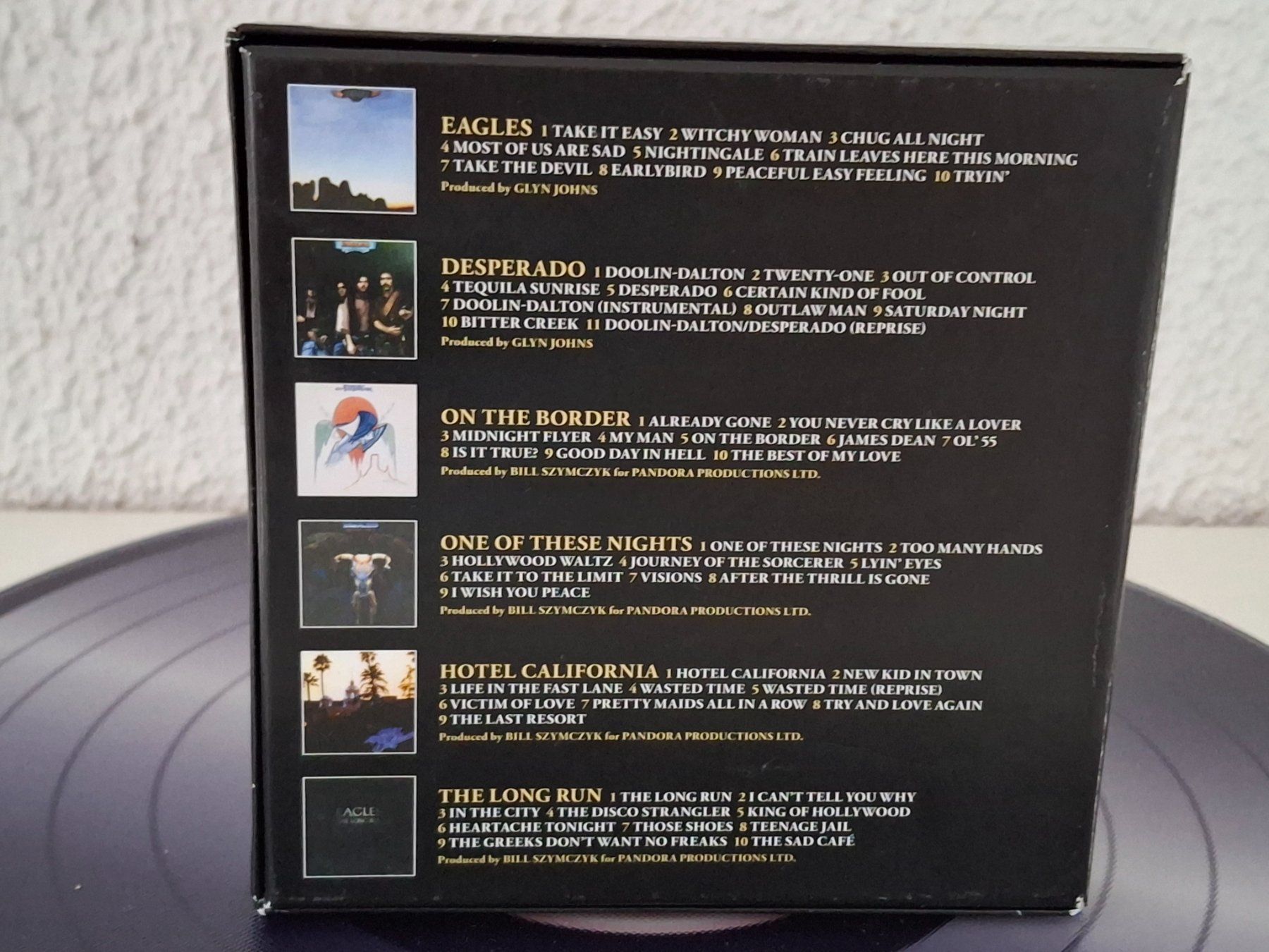 6CD Box Eagles - The Studio Albums 1972-1979 - Seltene Box (Gebraucht ...