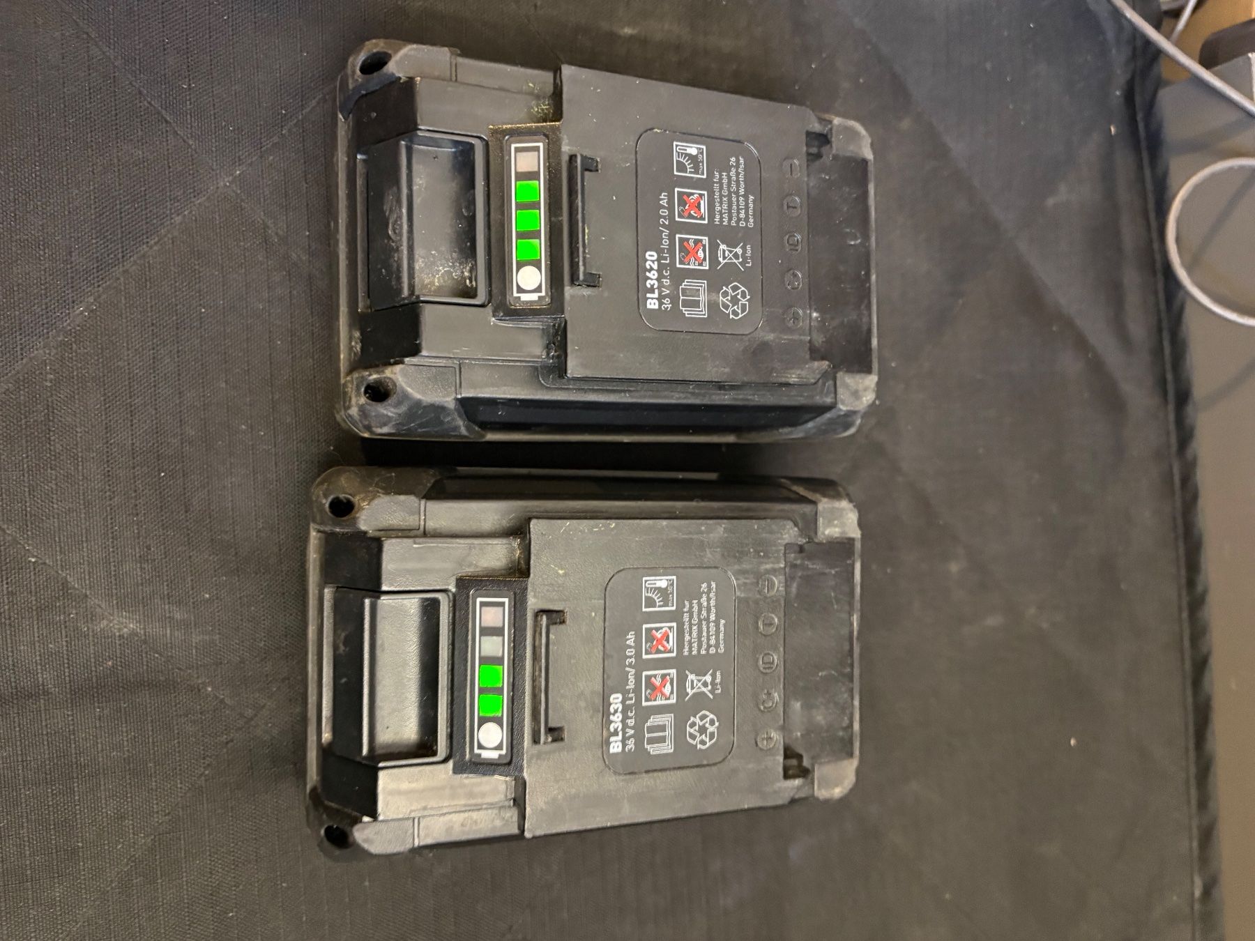 Bosch Caricatori & Batterie: 2x Akku BL 3620 / 36V ---- 2.0Ah – Difettoso da Lausen venduto da sen_jm7c 4
