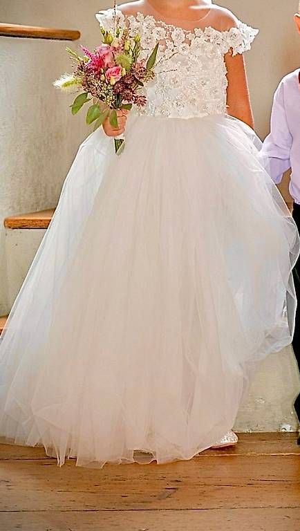 Vestiti & Gonne: Jugendfestkleid / Patykleid / Kleid / Hochzeitskleid Mädchen – Usato da Schinznach-Dorf venduto da Kiwi.08