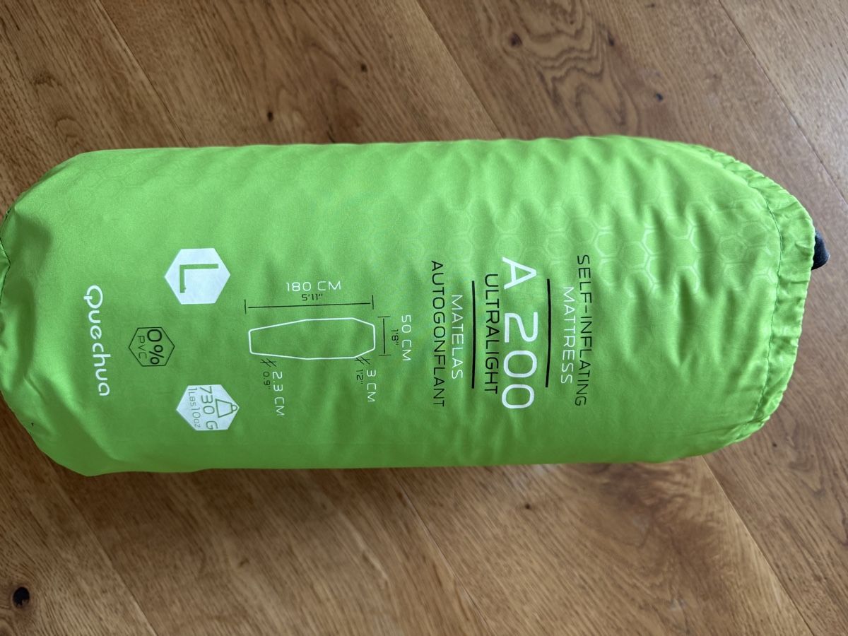 Decathlon Tappetini fitness: Campingmatte aufblarbar – Nuovo (secondo la descrizione) da Täuffelen venduto da Jat03 1