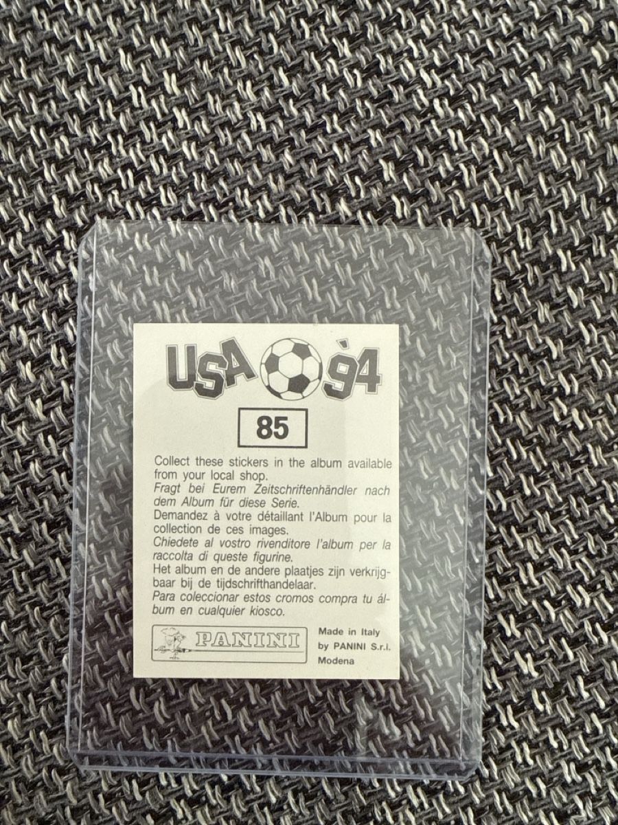 Panini Carte collezionabili: Gheorghe Hagi Panini WM 1994 – Usato da Gränichen venduto da horozz89 1