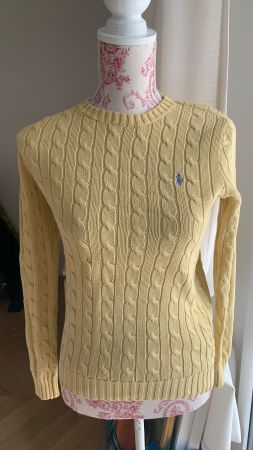 RALPH LAUREN cable knit pullover XS/34