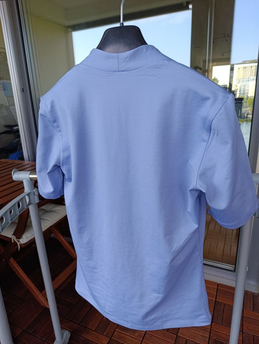 Camicette: Damen Basic Top blau, Gr. 36 – Usato da Zürich venduto da VorlonShadow 1