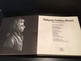Mozart, das musikalische Werk auf 21 LPs