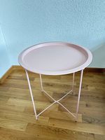 JYSK Beistelltisch rund  Rosa  Metall  Ø 45 cm