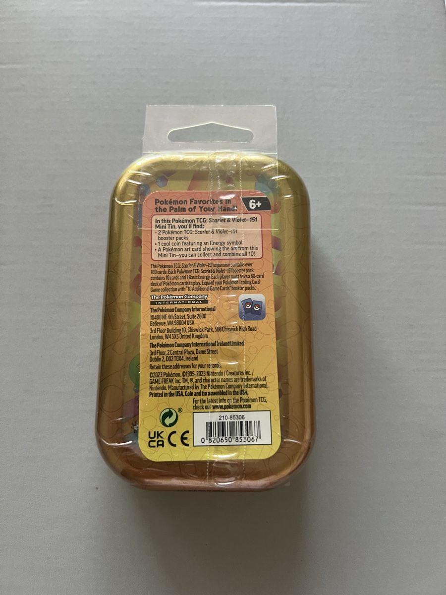 Pokémon Carte collezionabili: 151 mini tins pokemon EN – Nuovo e nell'imballaggio originale da Baden venduto da lam_n5kv 1