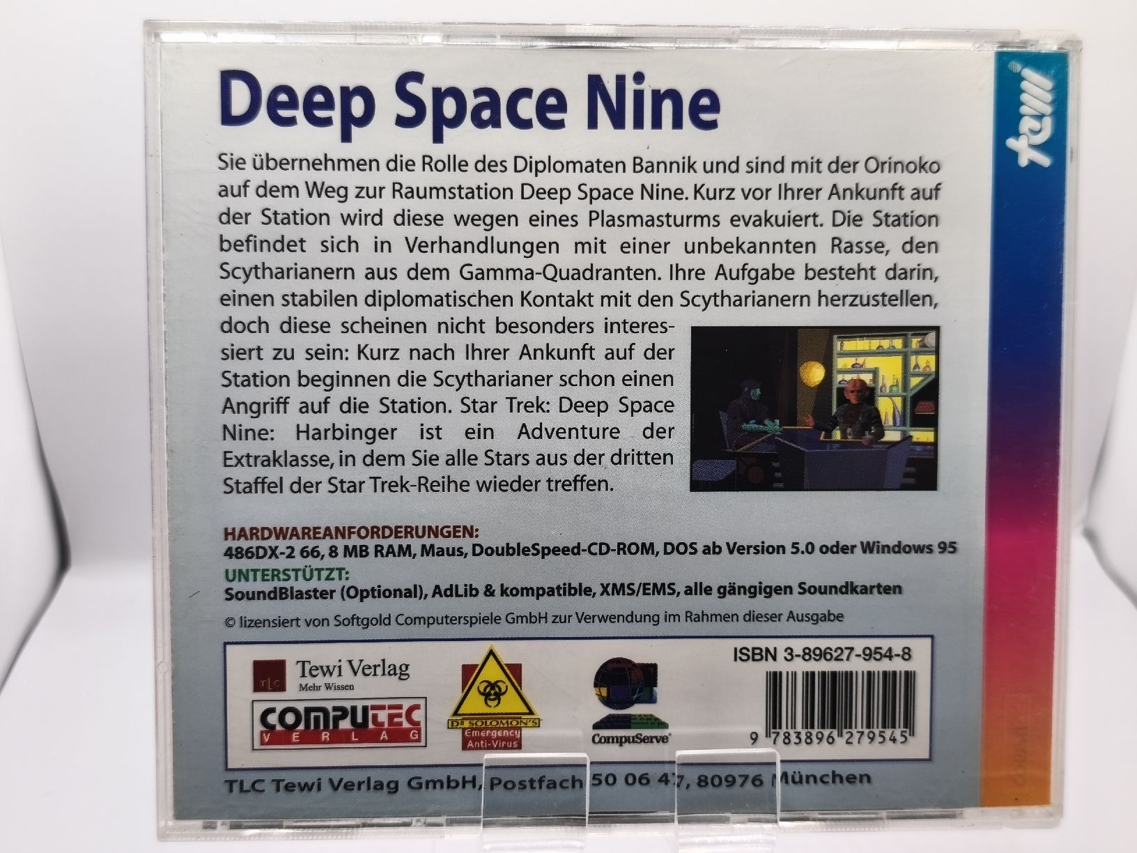 Spiele: Star Trek Deep Space Nine PC CD-ROM version allemande – Gebraucht aus Conthey von Th3gr4yf0x 1