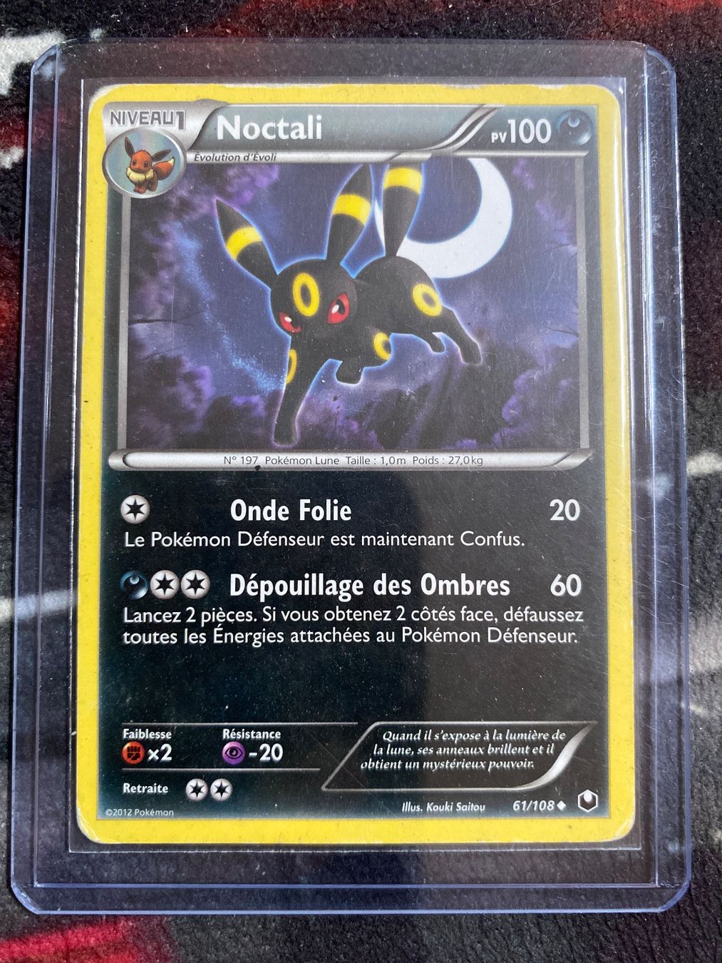 Pokémon Carte collezionabili: Pokémonkarte Umbreon - 2012 – Usato da Nebikon venduto da Theueb