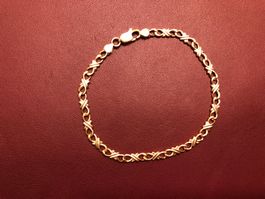 Massives Armband aus 18 Karat Gelbgold Au 750