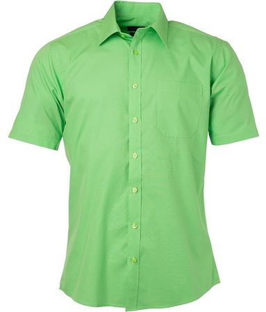 James & Nicholson JN680 – Kurzarm Poplin Hemd – Neu&OVP!