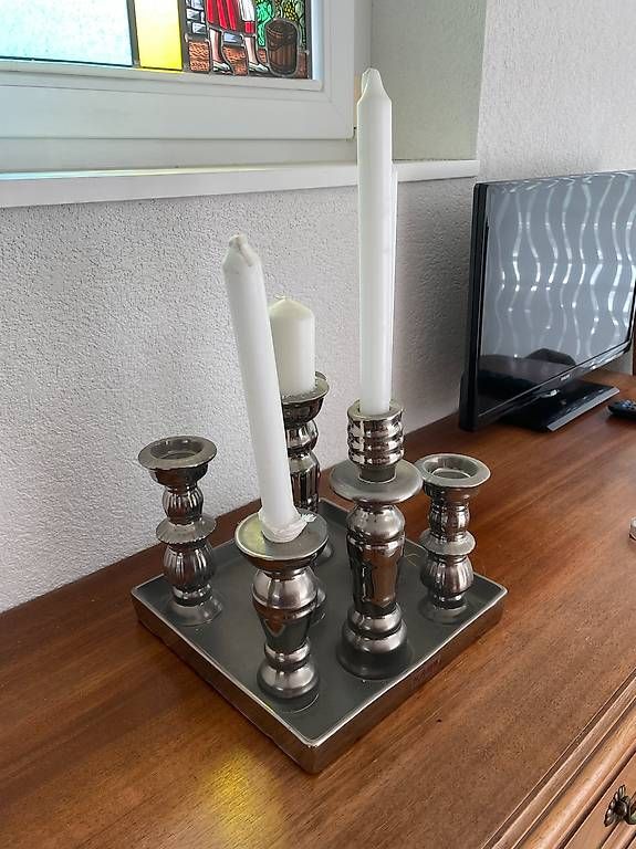 Portacandele: KARE Design Kerzenständer 7-armig – Usato da Gelterkinden venduto da RemoViscardi 2
