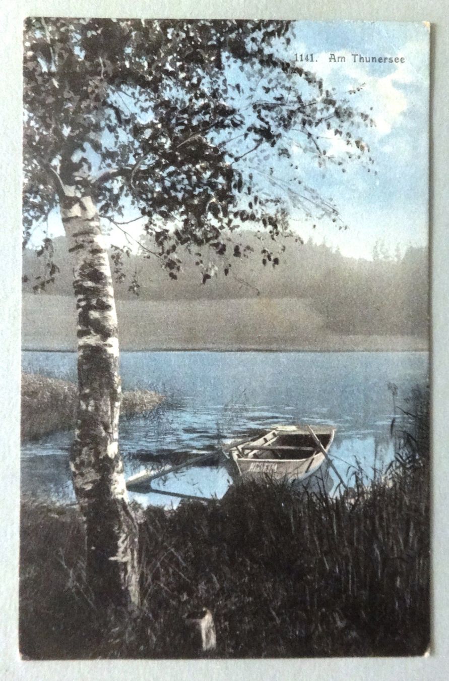 Cartes postales: Am Thunersee – D'occasion à Fétigny par Billy2miny