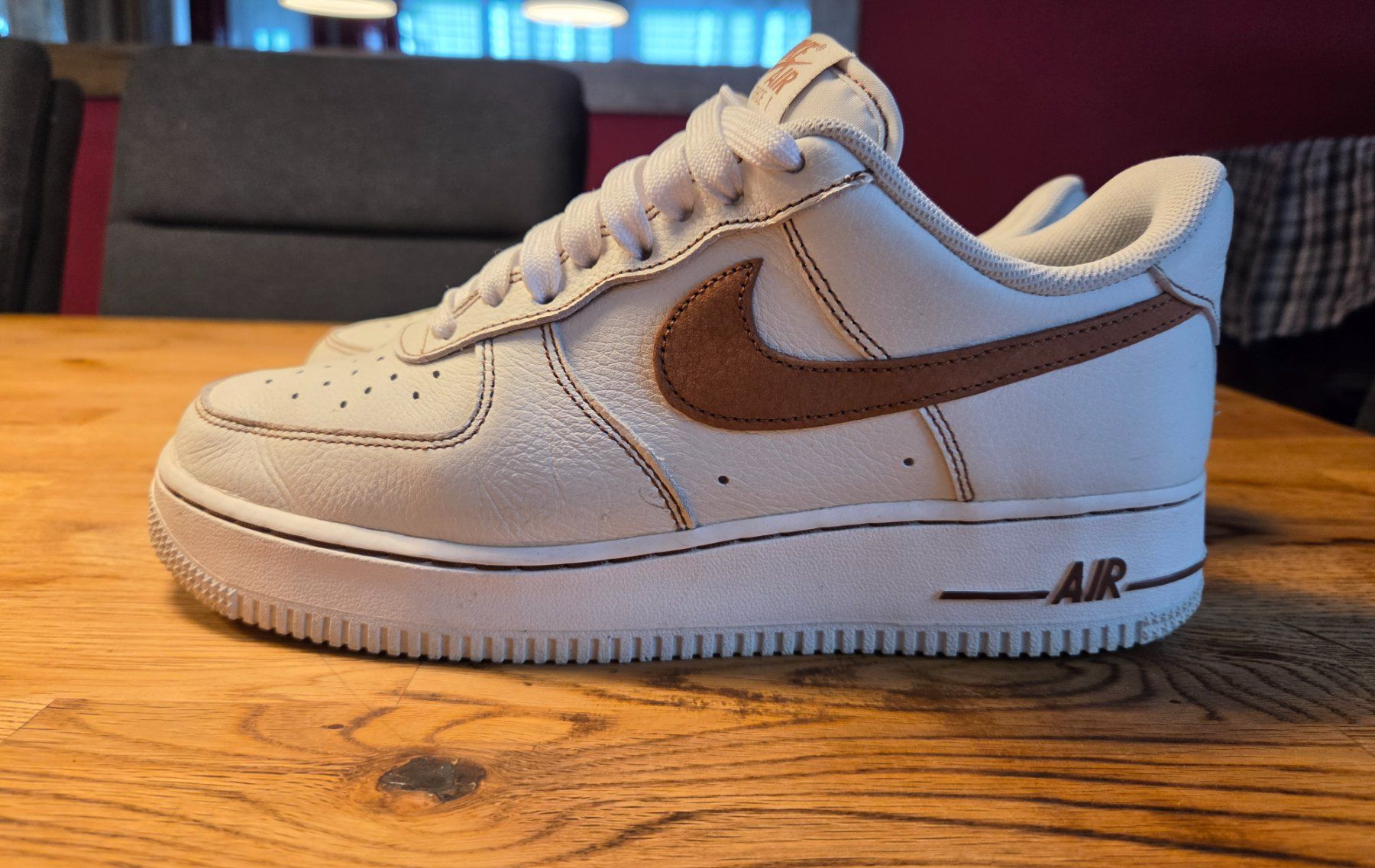 Nike Herrenschuhe: Nike Air Force 1 Beige. 40.5 – Gebraucht aus Hinwil von Nicen 3