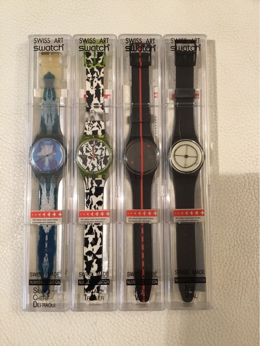 Swatch Orologi: Swatch 700 ans – Nuovo e nell'imballaggio originale da Neuchatel venduto da RinoICF