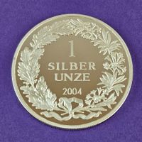 Feinsilberunze CH (AG 999) Spezialprägung - Schweiz - 2004