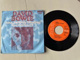 DAVID BOWIE tolle John I'm only dancing Single original 1972