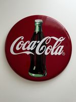 Coca-Cola Schild aus Metall