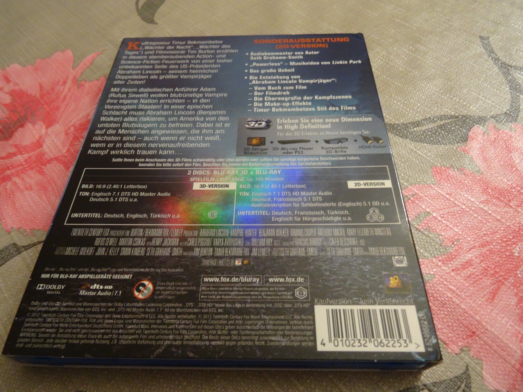 Tutti i DVDs: Vampirjäger 3D BLU-RAY – Usato da Olten venduto da Disc-Verkauf 1