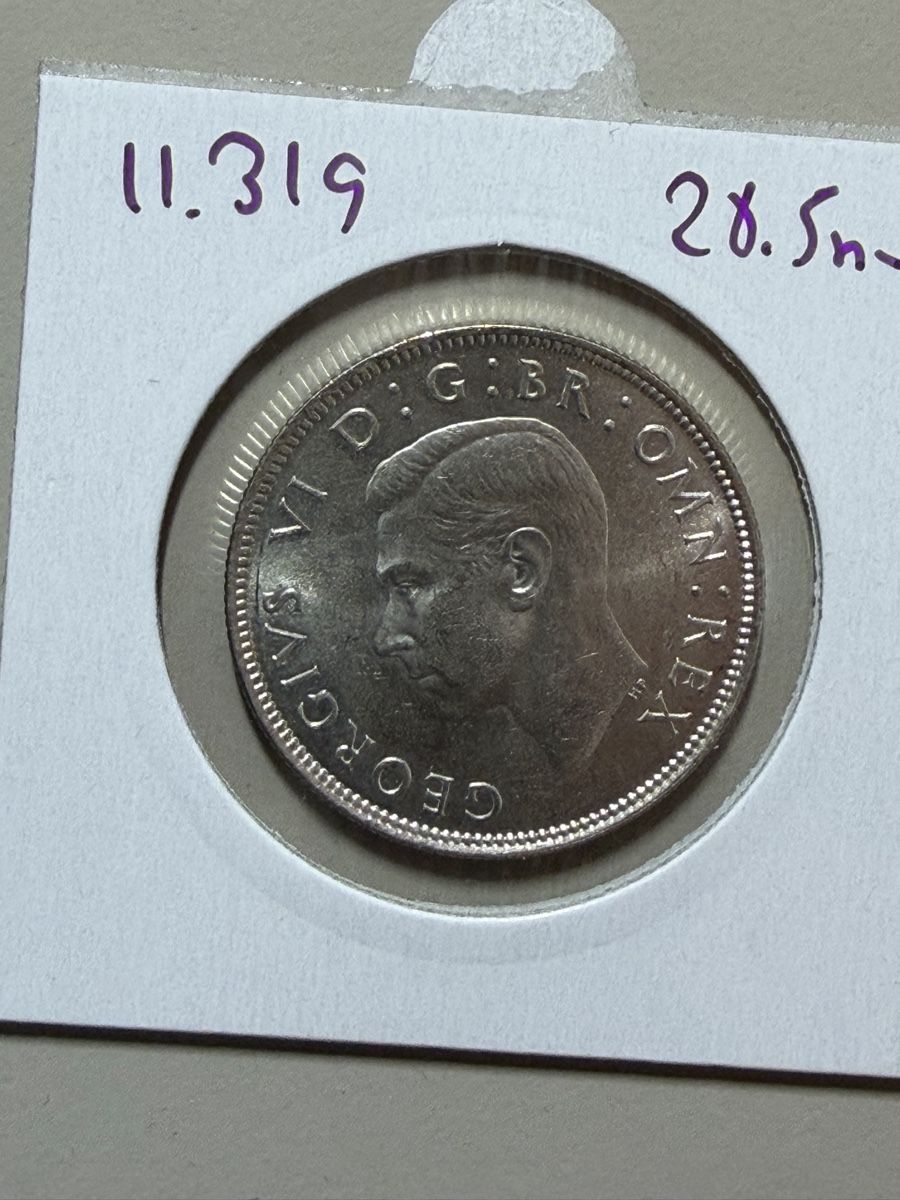 Tutti le monete: GB - 2 shilling - 1944 - Georges 6 - AG  – Usato da Payerne venduto da Mike1682 1