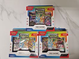 Pokémon TCG: 3x First Partner Collection 3 EN Sealed
