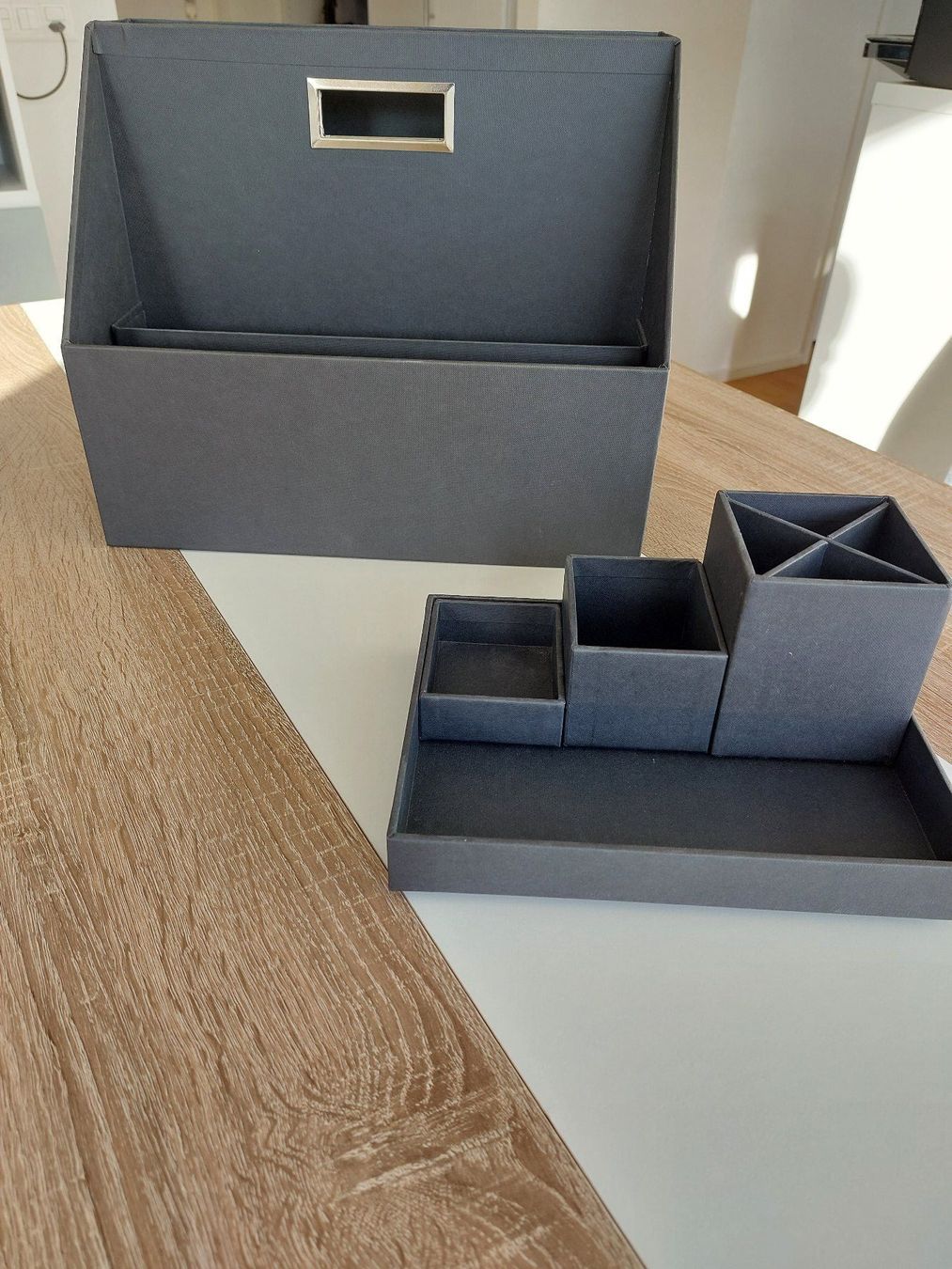 Contenitori & Simili: Schreibtisch Organizer anthrazit – Usato da Niederdorf venduto da Schuerch_steff 7