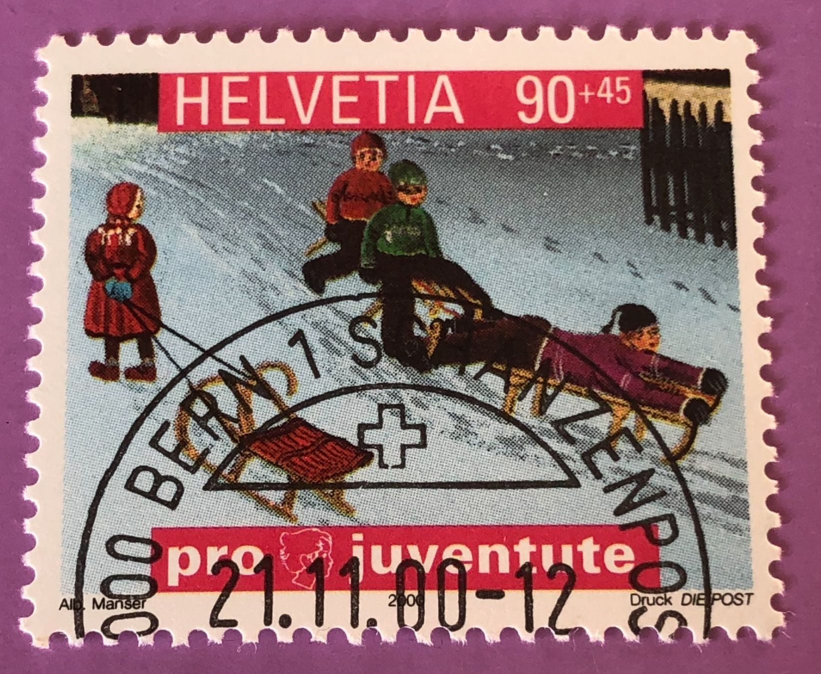 Tutti i francobolli: Nr.J358 mit ET Stempel Bern – Usato da Aarau venduto da Billa007