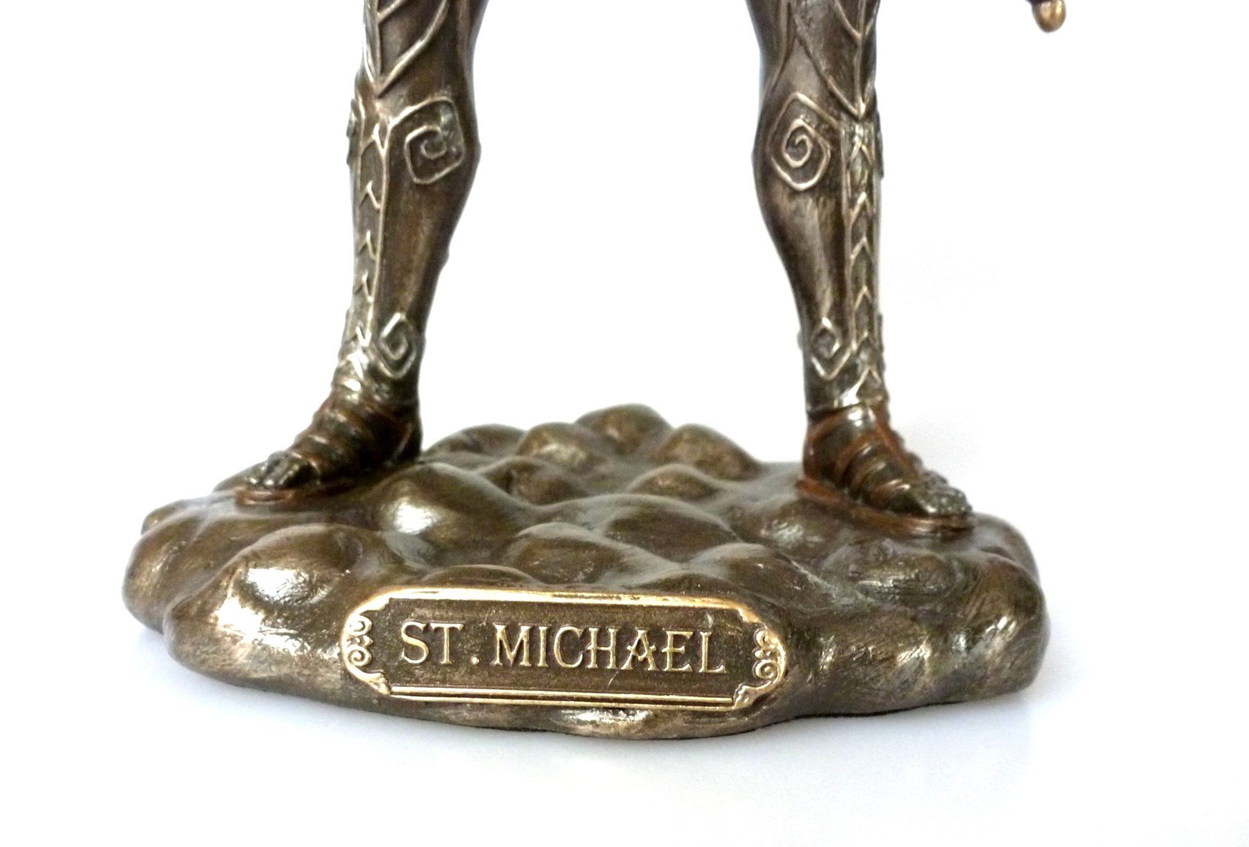 Statuette: St. Michael - Kunstharz-Statue – Nuovo e nell'imballaggio originale da Mauren venduto da Yeelen 2