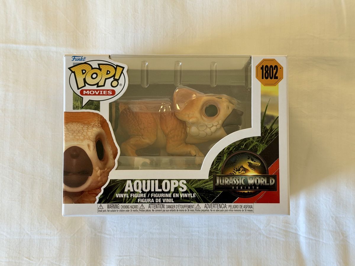 Funko Statuette: Funko Pop Aquilops Jurassic World 1802 – Nuovo e nell'imballaggio originale da Oberembrach venduto da theZaz