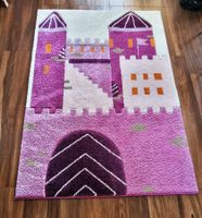 Kinderteppich Princessin & Schloss