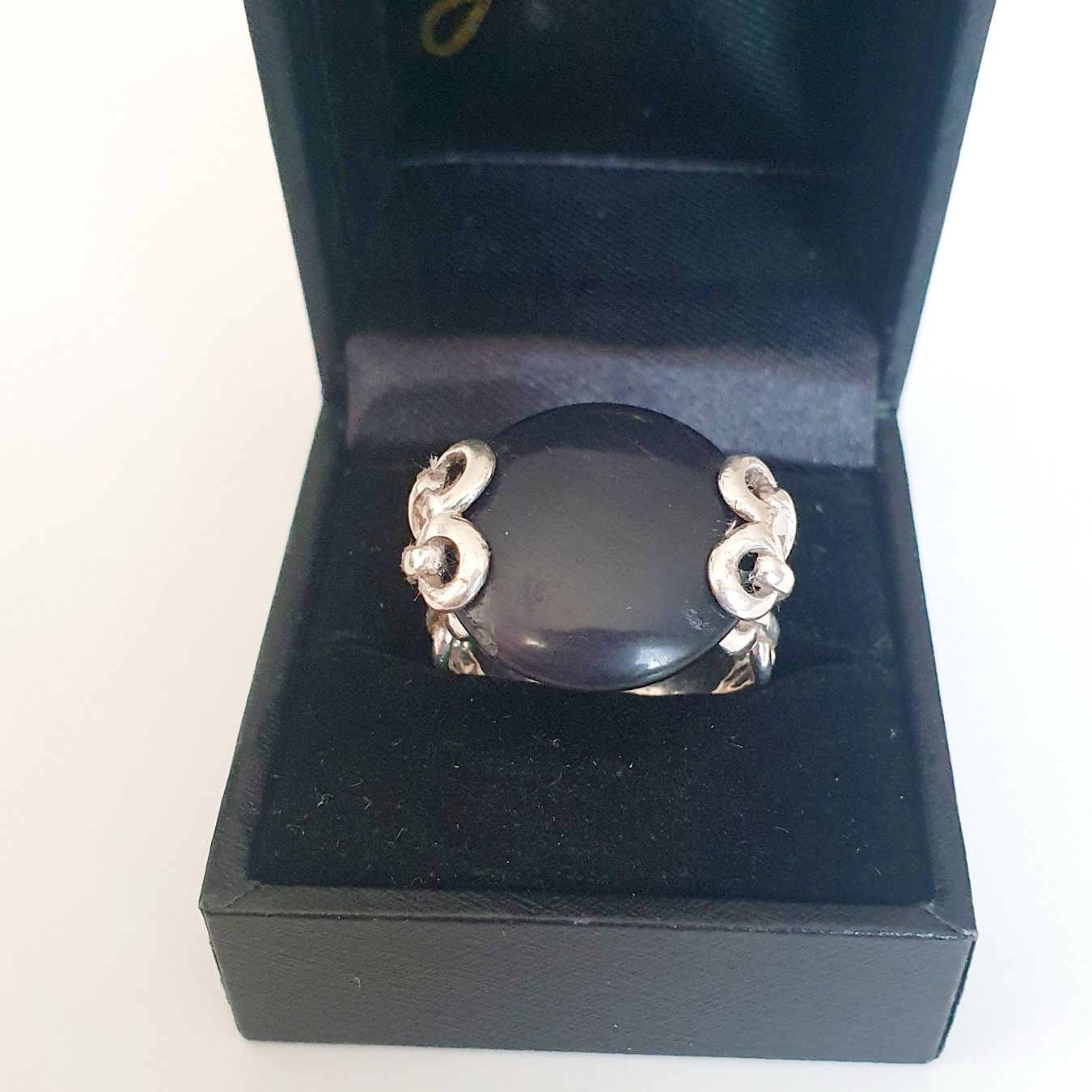 Anelli: Monet Vintage Ring, Silber 925, Schwarz, Grösse 19.6 mm – Usato da Kreuzlingen venduto da Wunderkiste123 1