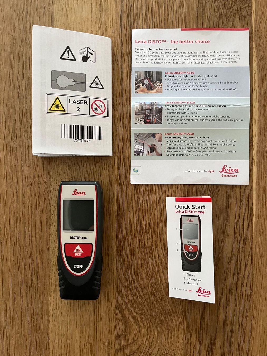 Leica Mesurer: Distanzmesser "Leica Disto one" – Neuf (Voir description) à Balgach par Olieto 1